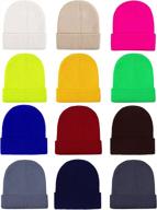 cooraby winter beanies knitted weather boys' accessories ~ hats & caps logo