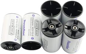 img 4 attached to 🔋 Портативный адаптер для батарей - конвертирует 6 батарей типа AA в батареи типа D для использования в бытовых условиях.