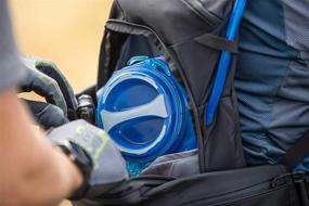 img 2 attached to 💧 Improved CamelBak Crux 3-Liter Water Reservoir - High-Flow Hydration Bladder - Leak-Proof Water Bladder - Ergonomic Shape - Large Bite Valve - BPA-Free - 100 Ounces, Blue