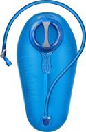 💧 improved camelbak crux 3-liter water reservoir - high-flow hydration bladder - leak-proof water bladder - ergonomic shape - large bite valve - bpa-free - 100 ounces, blue логотип