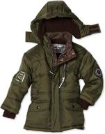 rothschild little solid puffer jacket for boys - jackets & coats for children logo