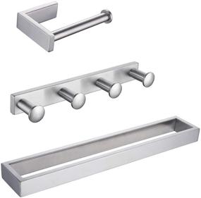 img 4 attached to KLXHOME Bathroom Accessories Hardware Stainless