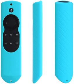 img 2 attached to Remote Case Cover For Fire TV And Fire TV Stick (1St Gen) - Auswaur Silicone Shockproof Protective Case For Fire TV (2017 Edition) (2Nd Gen) And Fire TV Stick (1St Gen) Remote Control - Blue