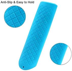 img 1 attached to Remote Case Cover For Fire TV And Fire TV Stick (1St Gen) - Auswaur Silicone Shockproof Protective Case For Fire TV (2017 Edition) (2Nd Gen) And Fire TV Stick (1St Gen) Remote Control - Blue