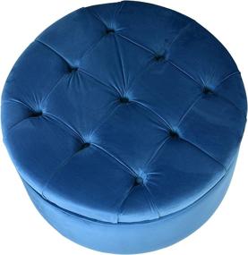 img 2 attached to Sole Collection Upholstered Ottoman Footstool