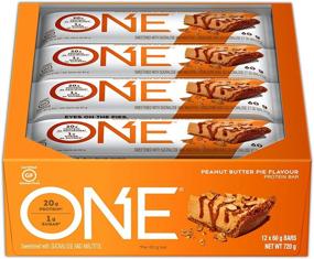 img 1 attached to 🥜 ONE Protein Bars: Peanut Butter Pie Flavored, Gluten Free & High Protein (12 Pack)