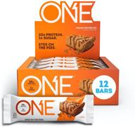 🥜 one protein bars: peanut butter pie flavored, gluten free & high protein (12 pack) logo