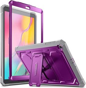 img 4 attached to Fintie Shockproof Case For Samsung Galaxy Tab A 10 Tablet Accessories
