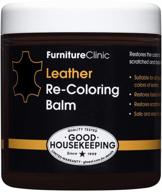 🛋️ furnitureclinic leather re-coloring balm: 16 colors non toxic restorer for furniture, 8.5 fl oz logo
