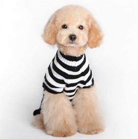 img 2 attached to 🐶 Stylish Tangpan Skull Pet Dog Sweater Apparel – Keep Your Furry Friend Warm in Style!