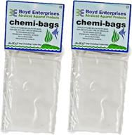 🐠 boyd enterprises abe16720 2-pack chemi-bags for aquarium with convenient ties логотип