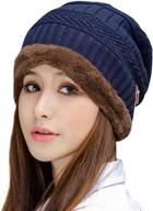 🧣 muryobao ladies' beanies: fashionable winter headwear for women logo