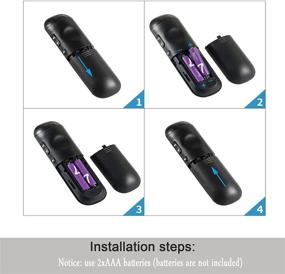 img 1 attached to ECLINK Remote Control for TCL Roku TV Models - Enhanced Compatibility with 06-IRPT20-R RC280J and Multiple 4K UHD TV Series: 55R625, 65R625, 60S42, 50S423, 55S423, 50S425, 55S425, 65S425, 65S525, 55S525, 50S525, 43S525, 40S321, 50S421, 43S421, 49S515, 43S515, 55S515, 75S515