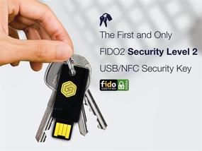 img 3 attached to 🔑 GoTrust Idem Key - USB Security Key: FIDO2 Certified, Highest Security Level L2, 2FA with USB-A & NFC Interfaces. Compatible with iPhone, Android, and Computers.