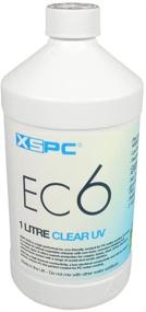 img 4 attached to 💦 XSPC EC6 Clear UV High Performance Premix Coolant - 1000 mL