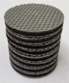 img 4 attached to Low Profile 1/4" Thick Isolation Pads - Eliminate Vibrations & Movement for Speakers on Speaker or Bookshelf (Set of 8, 2" Round)