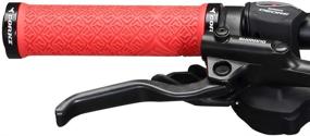 img 1 attached to Corki Double Lock On Mountain Bike Grips for MTB and Downhill Riding