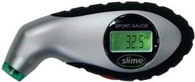 img 4 attached to 🚲 Slime Sport Tire Pressure Gauge with Digital Display