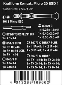 img 3 attached to 💡 Улучшенная точность и защита от электростатического разряда: Комплект Kraftform Kompakt Micro-Set ESD/20 SB