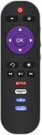 gvirtue rc280 compatible remote control for tcl roku 📺 tvs - led hdtvs | 49s405, 28s3750, 32fs3700, 32fs4610r & more! logo