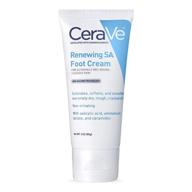 🦶 cerave foot cream with salicylic acid: 3oz fragrance-free solution for dry cracked feet logo