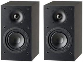 img 4 attached to Enhance Your Audio Experience with Paradigm Monitor SE Atom Bookshelf Speaker Pair in Sleek Matte Black!