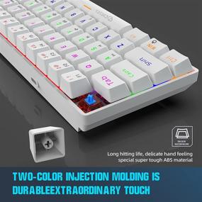 img 2 attached to DGG Mechanical Keyboard Ergonomic Backlight