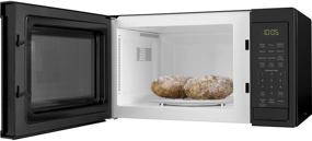 img 2 attached to 🔥 GE JES1095DMBB Microwave Oven: Compact, Versatile Kitchen Essential for Countertops or Dorm Rooms, 0.9 Cu Ft Capacity, 900 Watts, Sleek Black Design