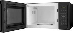 img 3 attached to 🔥 GE JES1095DMBB Microwave Oven: Compact, Versatile Kitchen Essential for Countertops or Dorm Rooms, 0.9 Cu Ft Capacity, 900 Watts, Sleek Black Design