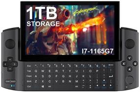 img 4 attached to GPD Win 3-5.5 Inches Mini Handheld Video Game Console GamePlayer Windows 10 Laptop UMPC 1280x720 Touch Screen Tablet PC - Core i7 Processor,16GB RAM, 1TB Storage (CPU: Core i7-1165G7)