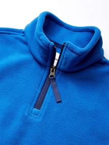 img 2 attached to 🧥 Shop the Cozy Amazon Essentials Boys' Polar Fleece Quarter-Zip Pullover Jacket Now!
