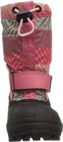 img 3 attached to Columbia Unisex-Child Children's Powderbug Forty Print Snow Boot: Warmth and Style for Little Feet