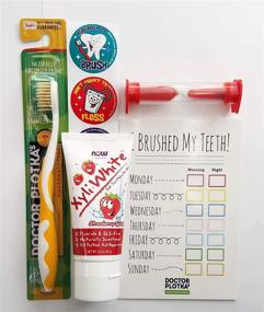 img 4 attached to 🦷 MOUTHWATCHERS - Manual Toothbrushes for Kids and Youth - 1 Count &amp; Gifts - Silver Floss Bristle - Invented by Dr. Plotka's