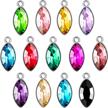 crystal pendants rhinestone jewelry necklace logo
