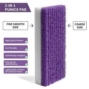 img 1 attached to 🦶 SWEHOME Professional Feet Care Pedicure Kit | Scrubber Foot File + 2-in-1 Pumice Stone | Callus Remover for Rough, Dead Skin Removal | Daily Feet Care