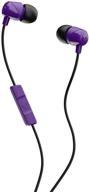 skullcandy effortless sound jib headphones with mic - purple (s2duyk,629) logo