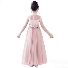 img 2 attached to 👸 Princess Girls' Clothing Dresses for Bridesmaid Weddings and Special Occasions