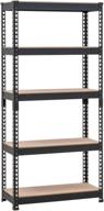 🗄️ homedant 5-tier metal shelving unit – adjustable heavy duty storage rack for garage, warehouse, kitchen, living room, pantry – multipurpose organizational shelf – 28"w x 12.3"d x 59.5"h – 1pack logo