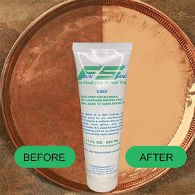 img 3 attached to 🧽 100ML Final Sand Rust Removing and Metal Scrubbing Matte Paste, Final Sand Prep and Matte Finish for Effective Kitchen Cleaning