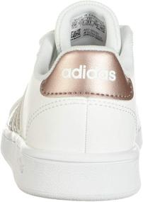 img 2 attached to Adidas Grand Court Sneaker Toddler Girls' Shoes for Athletic
