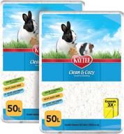 premium kaytee clean & cozy white small animal bedding: comfort and hygiene combined logo