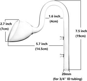 img 2 attached to JARDLI Glass Inflow Outflow Tubing