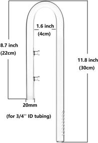 img 1 attached to JARDLI Glass Inflow Outflow Tubing