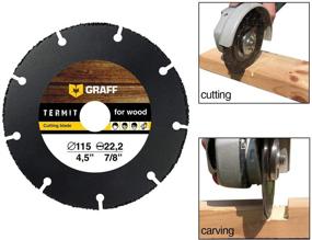 img 3 attached to 💨 Glide through Laminate with GRAFF Grinder Speedcutter: Unmatched Cutting Efficiency