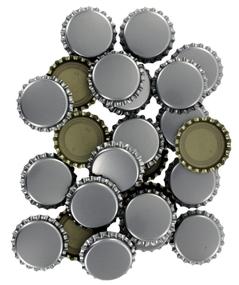 img 3 attached to 🔒 Premium Silver Oxygen Barrier Crown Caps - Pack of 144 for Ultimate Beverage Protection