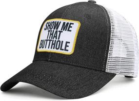 img 2 attached to LGBTQ Rainbow Butthole Trucker Women Outdoor Recreation