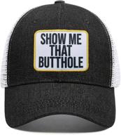 lgbtq rainbow butthole trucker women outdoor recreation logo