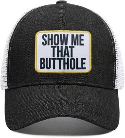 img 4 attached to LGBTQ Rainbow Butthole Trucker Women Outdoor Recreation