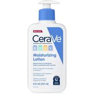 cerave baby lotion - gentle baby skin care with hyaluronic acid and ceramides - paraben-free and fragrance-free - 8 oz - packaging may vary logo