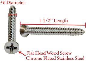 img 3 attached to 🔩 Stainless Chrome Phillips Bolt Optimizer